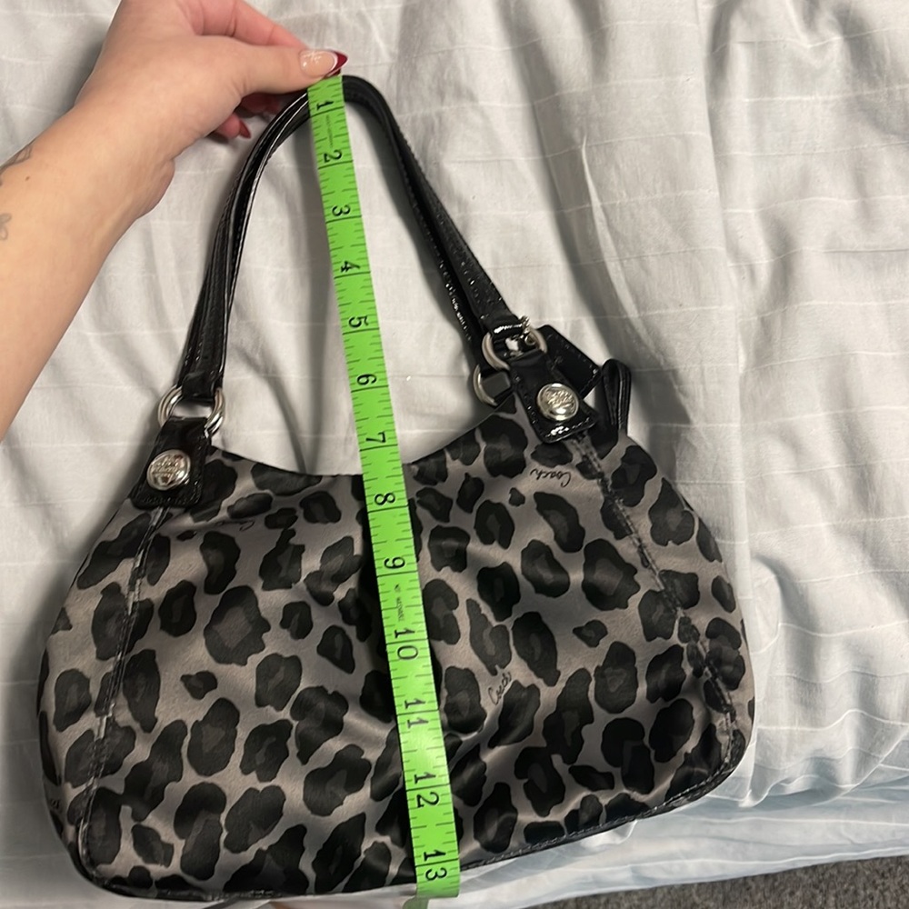 Vintage Coach Bags | Coach Maggie Mia Ocelot Mini Purse - Picture 11 of 11